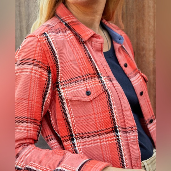 Outerknown Jackets & Blazers - OUTERKNOWN DAWN BLANKET SHIRT Plaid Women's XS